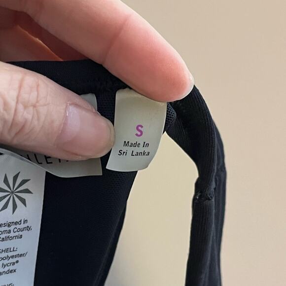 ATHLETA Purple & Black Turbocharge Racerback Running Tank Size Small - Picture 5 of 5